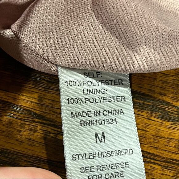 Charlotte Russe dusty Pink Strappy a-line mini Dress size medium - Picture 10 of 12